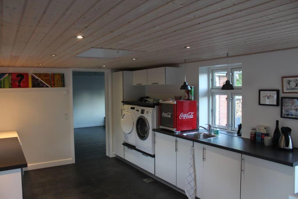 Large Modern Family Room - “Arnely” Tommerup Exteriör bild